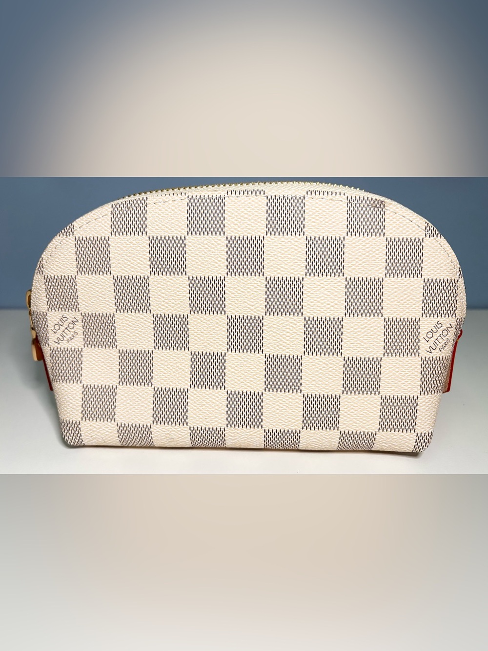 Louis Vuitton Pouch GM White Canvas/Leather - Picture 1 of 11